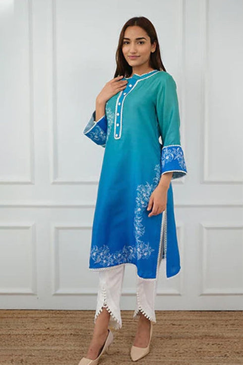 Feriha Two Tone Pakistani Set 1